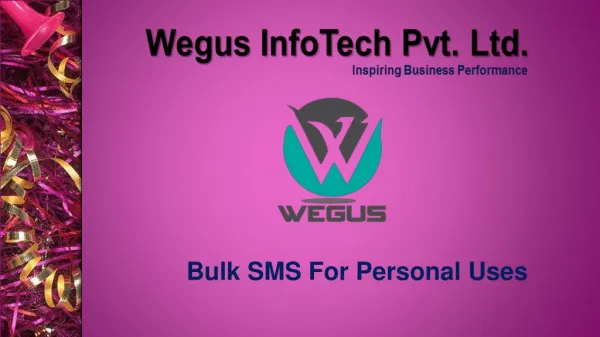 bulk sms for personal uses