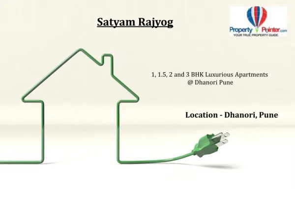 Buy 1, 2 and 2.5 BHK Flats in Satyam Rajyog by Satyam Constructions at Dhanori Pune
