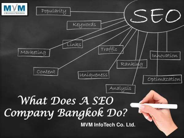 What Does A SEO Company Bangkok Do?