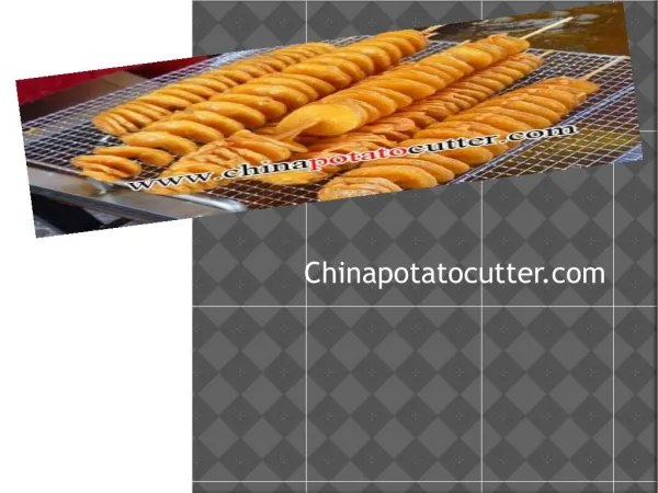 Potato Chip Slicer