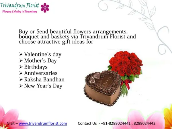 Send Flowers to Trivandrum - trivandrumflorist.com