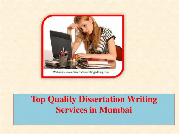 top quality dissertation writing services in mumbai