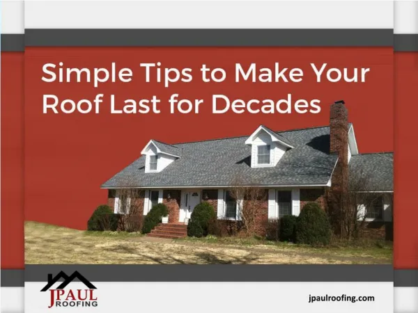 Easy Tips to Take Care of Your Roof – Read Now!