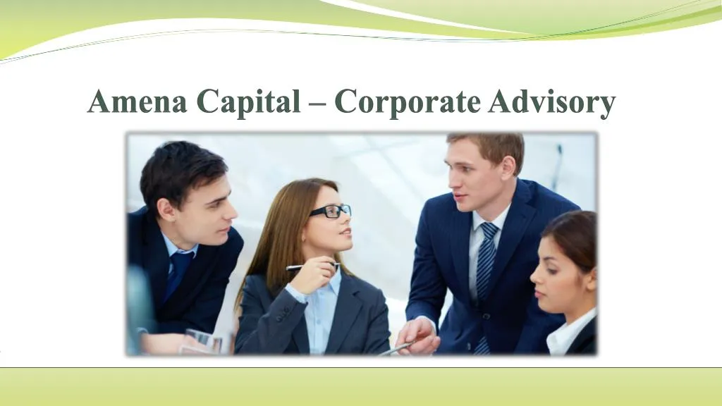 amena capital corporate advisory