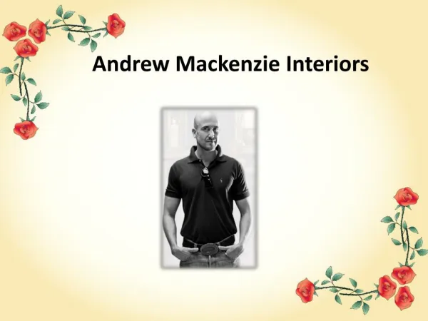 Residential Interior Designers - Andrew Mackenzie