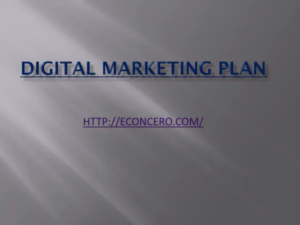 Digital Marketing and Market Research Services