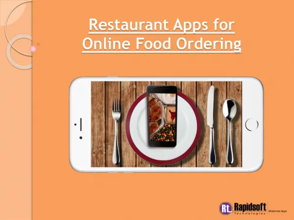 Restaurants Apps For Online Food