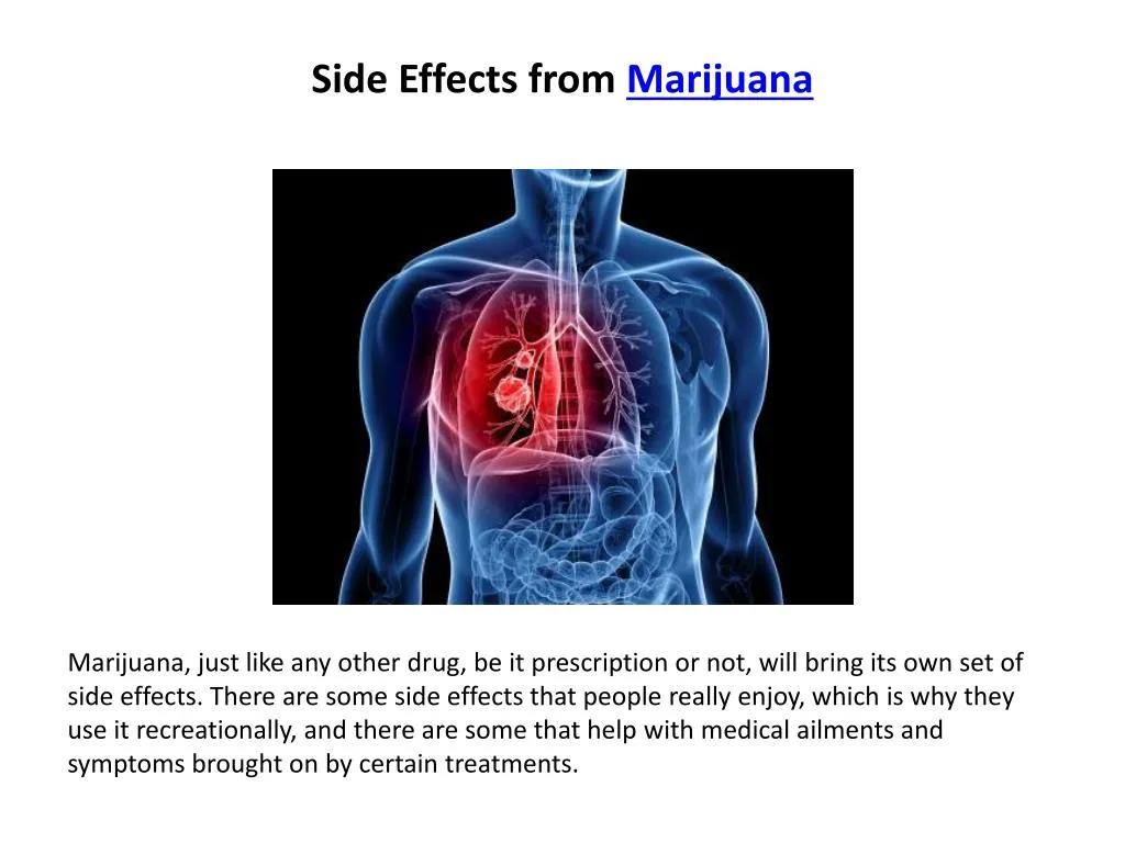 side effects from marijuana