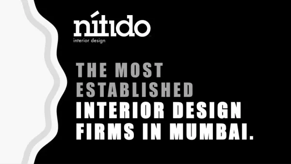 The most established interior design firms in Mumbai.