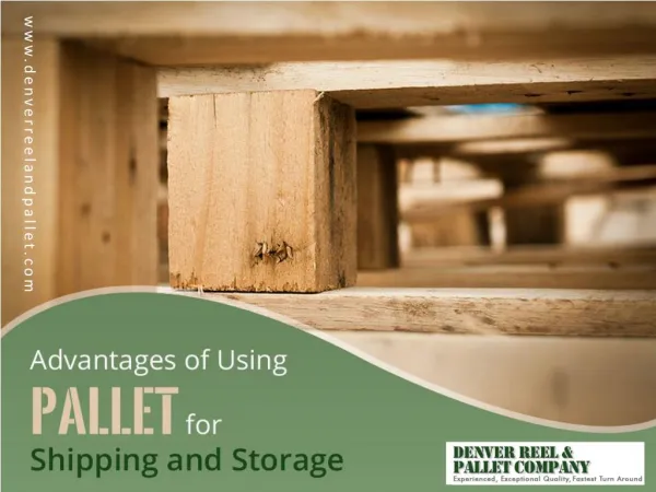 Advantages of Using Pallets for Shipping and Storage