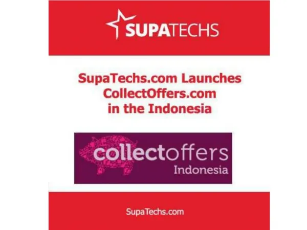 Supatechs.com launches CollectOffers.com in Indonesia