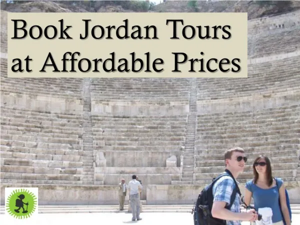Book Jordan Tours at Affordable Prices