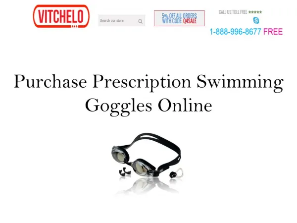 Purchase Prescription Swimming Goggles Online