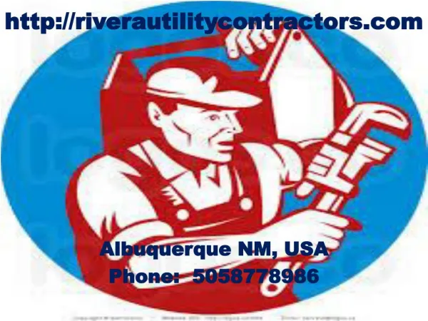 Utilities Contractor, Commercial Plumbing, Water Heater and Faucet Repairs Albuquerque NM