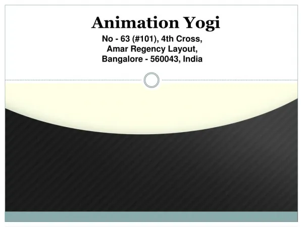 Animation Yogi