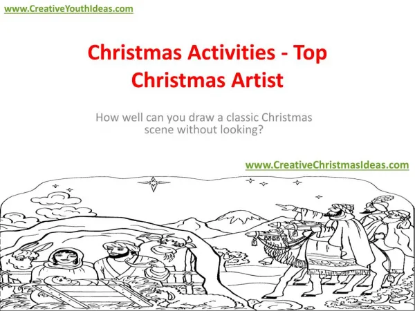 Christmas Activities - Top Christmas Artist