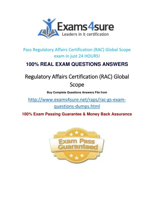 RAC Exam Questions