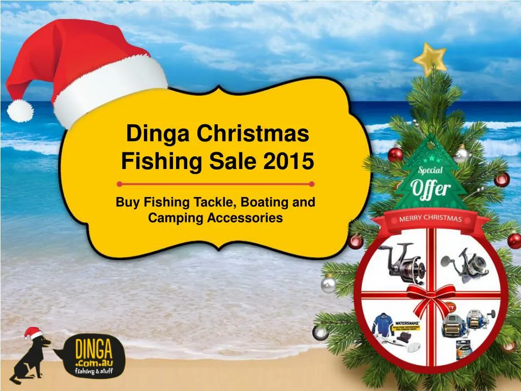 dinga christmas fishing sale 2015