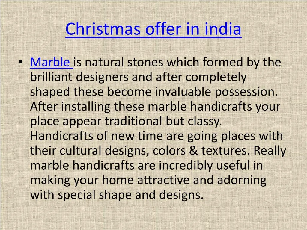 christmas offer in india