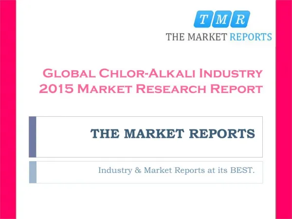 Price and Gross Margin Analysis of Chlor-Alkali Forecast Report