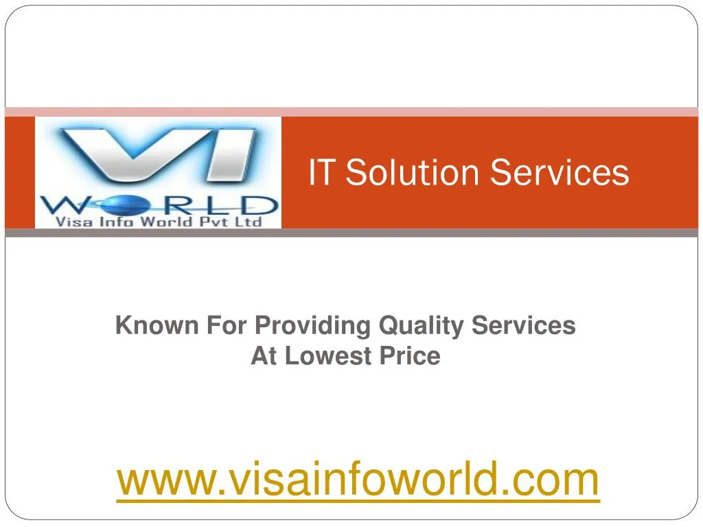 it solution services