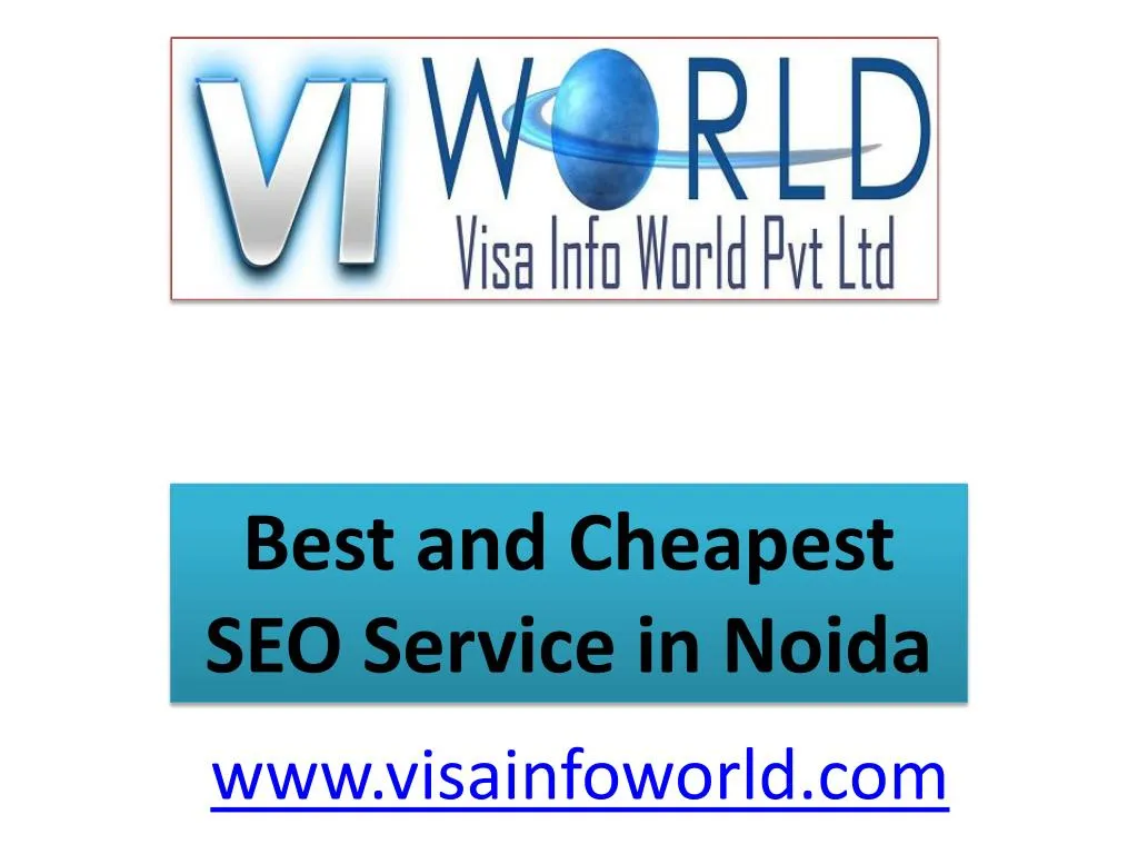 best and cheapest seo service in noida