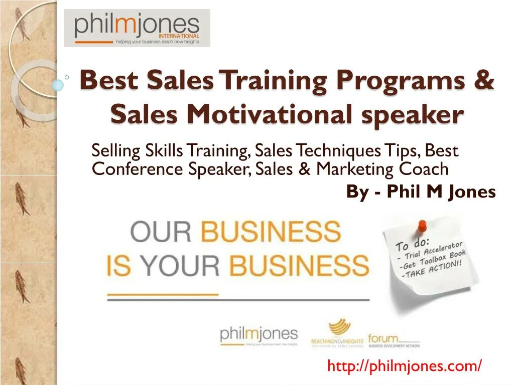 best sales training programs sales motivational speaker
