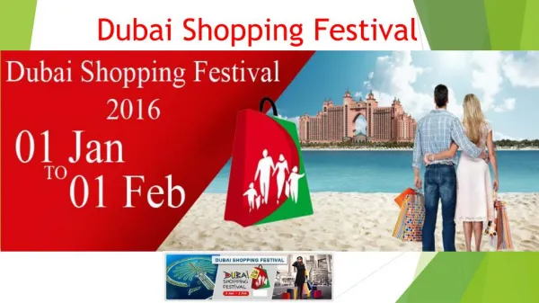 Dubai Shopping Festival 2016