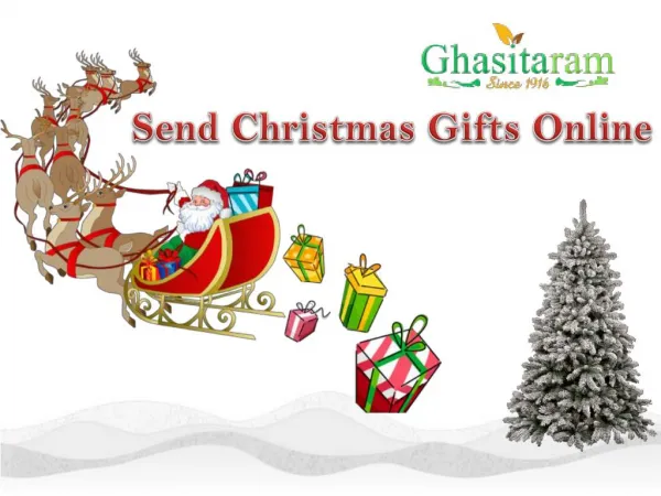Buy Christmas Sweets Online at Ghasitaram Gifts
