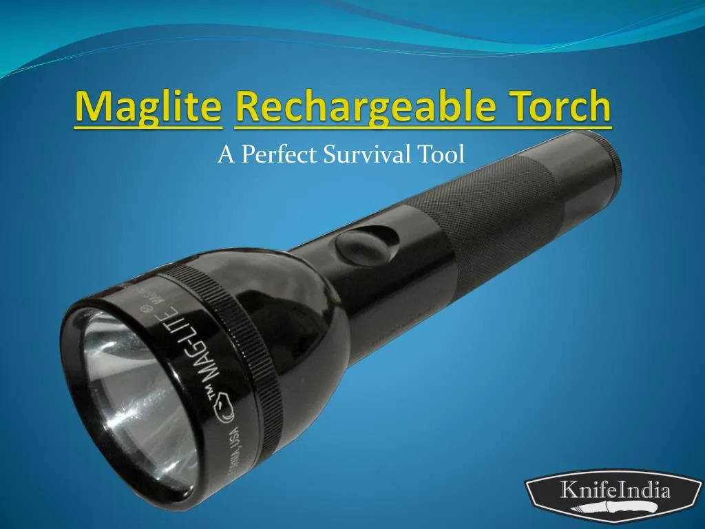 maglite rechargeable torch