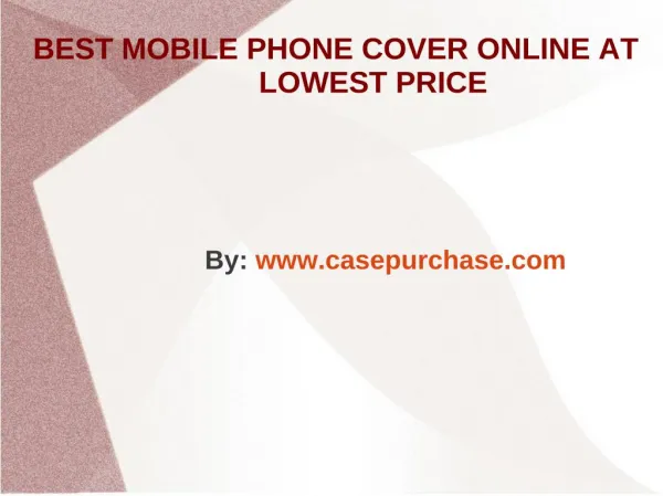 Best iphone 5S cases