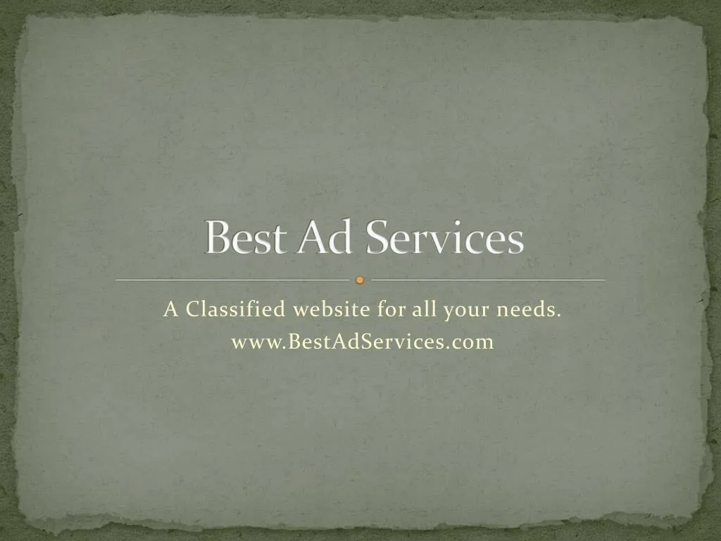 best ad services