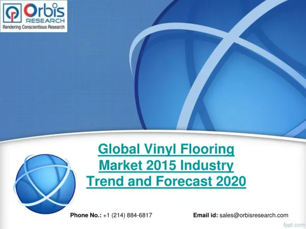 2015-2020 Global Vinyl Flooring Market Trend & Development Study