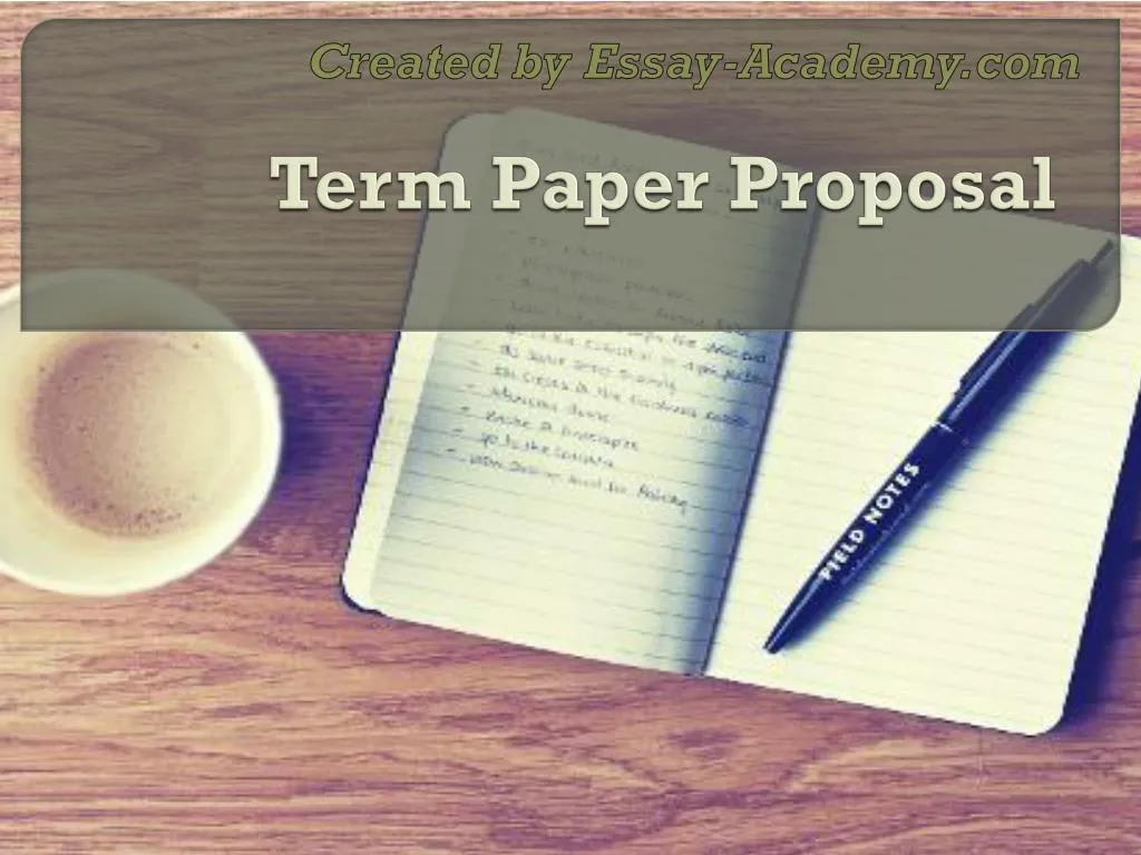 term paper proposal