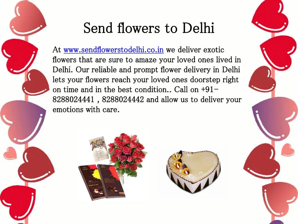 send flowers to delhi