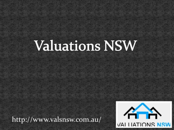Valuation NSW: For Your Land Valuation