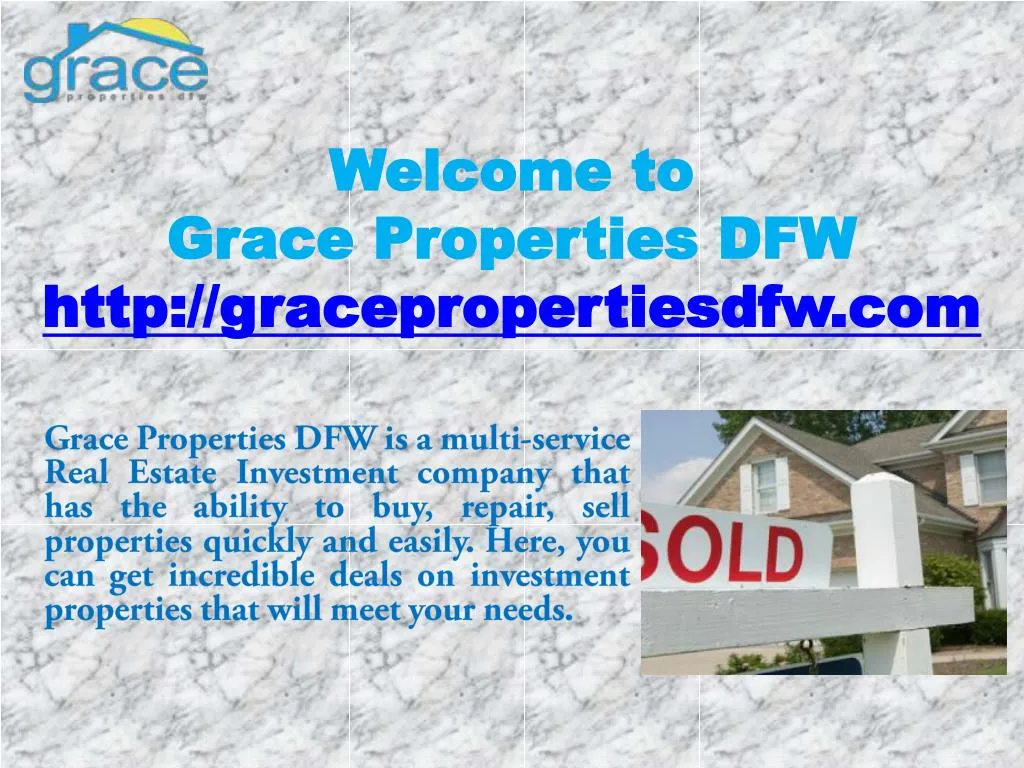 welcome to grace properties dfw http gracepropertiesdfw com