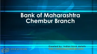 Bank of Maharashtra Chembur