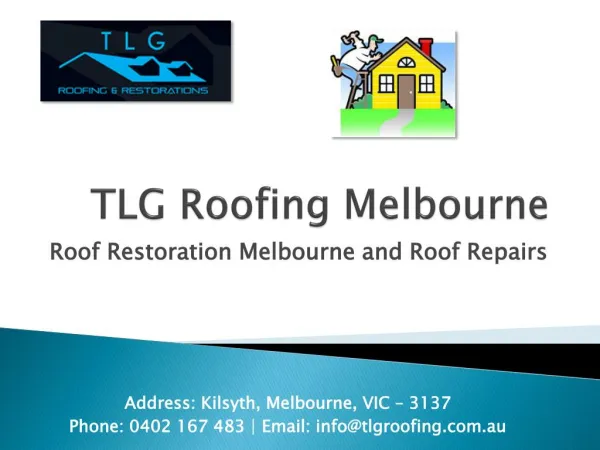 Roof Restoration Melbourne