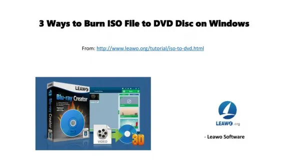3 ways to burn iso file to dvd disc on windows