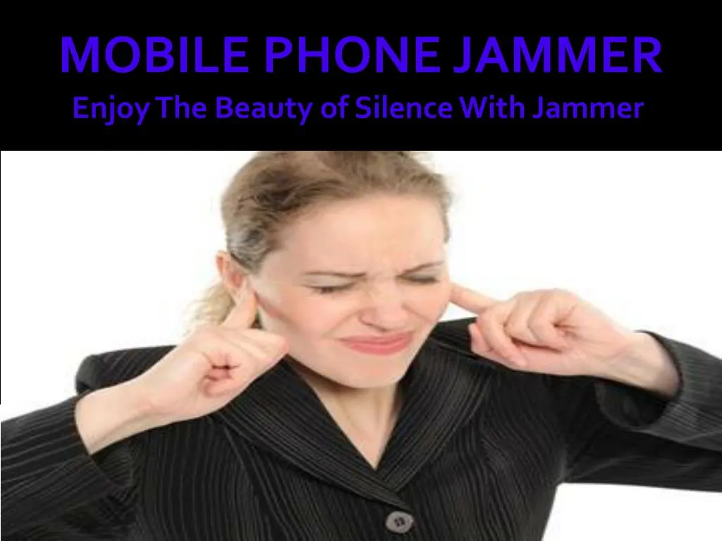 mobile phone jammer