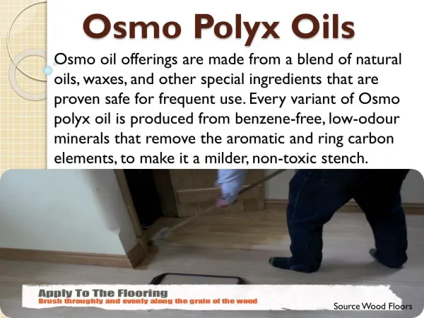 Get free sample and buy online osmo polyx oils