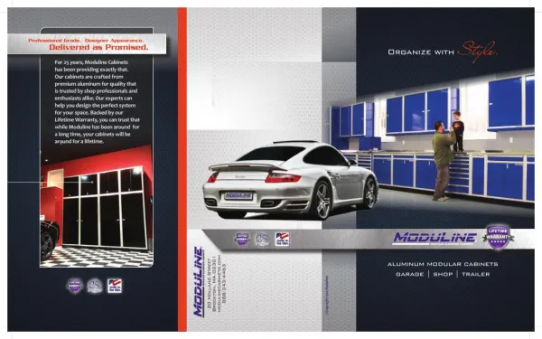 Moduline Garage Shop Trailer Brochure