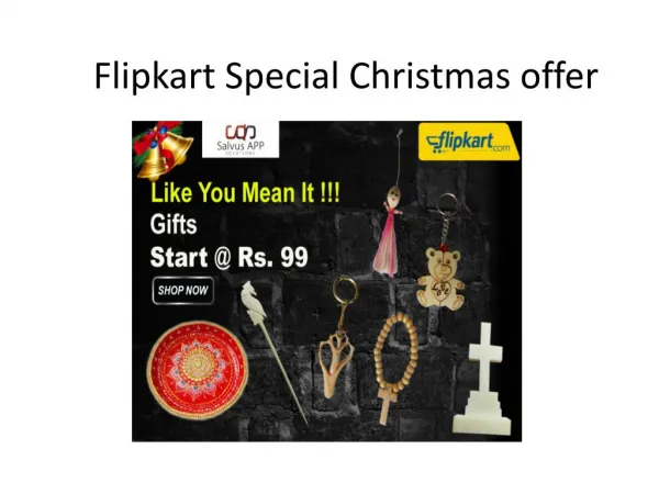 Flipkart Special Christmas offer