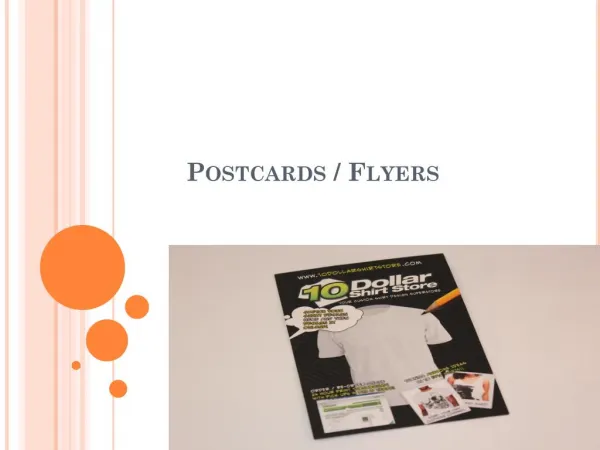 Postcards Flyers