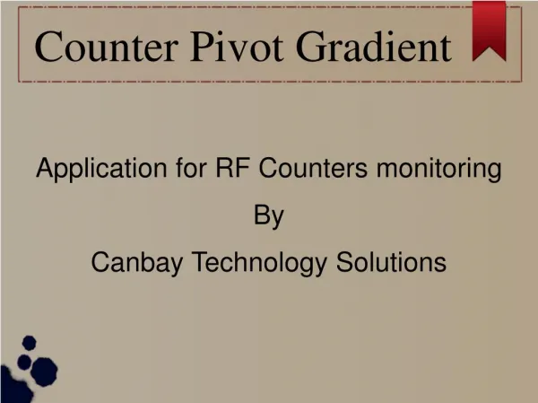 RF Counter Monitor - Canbay