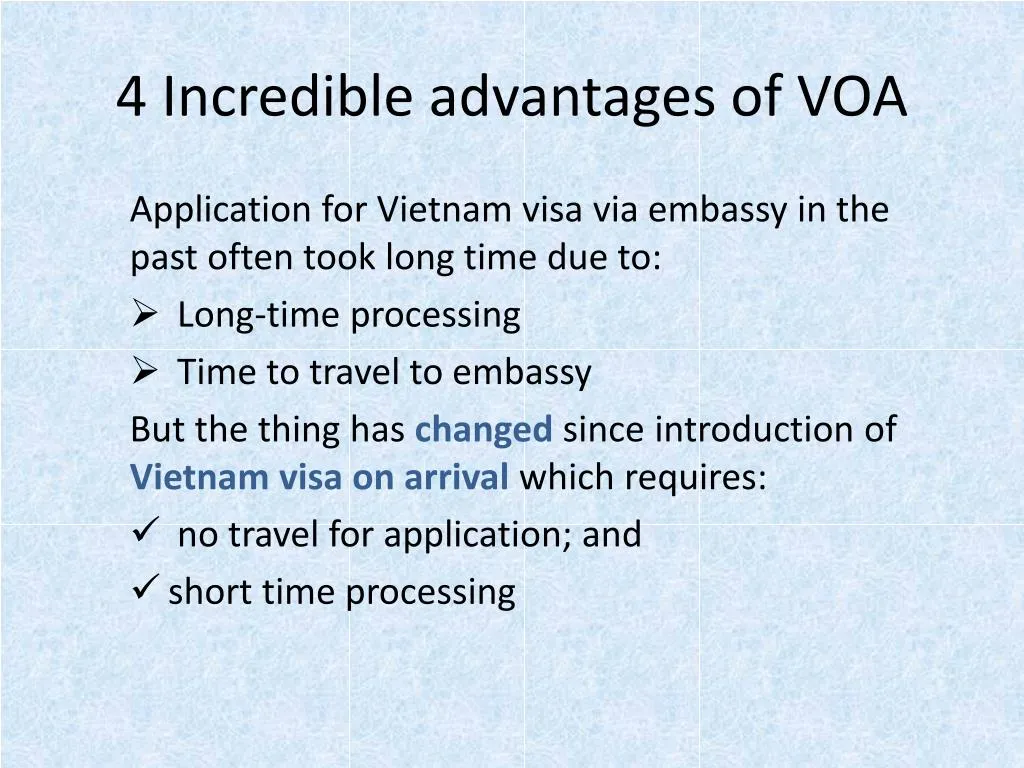 4 incredible advantages of voa