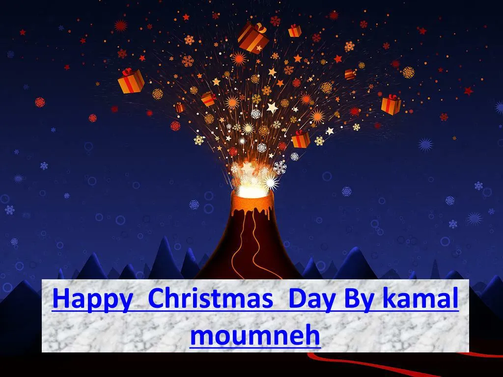 happy christmas day by kamal moumneh