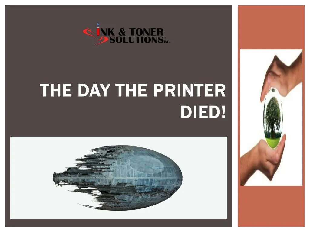 the day the printer died