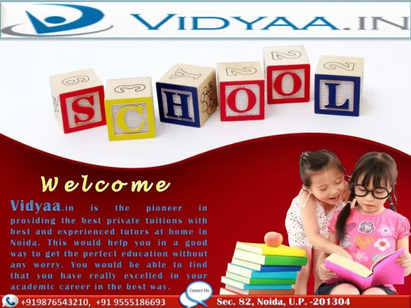 Get the ultimate Home tutors in Noida
